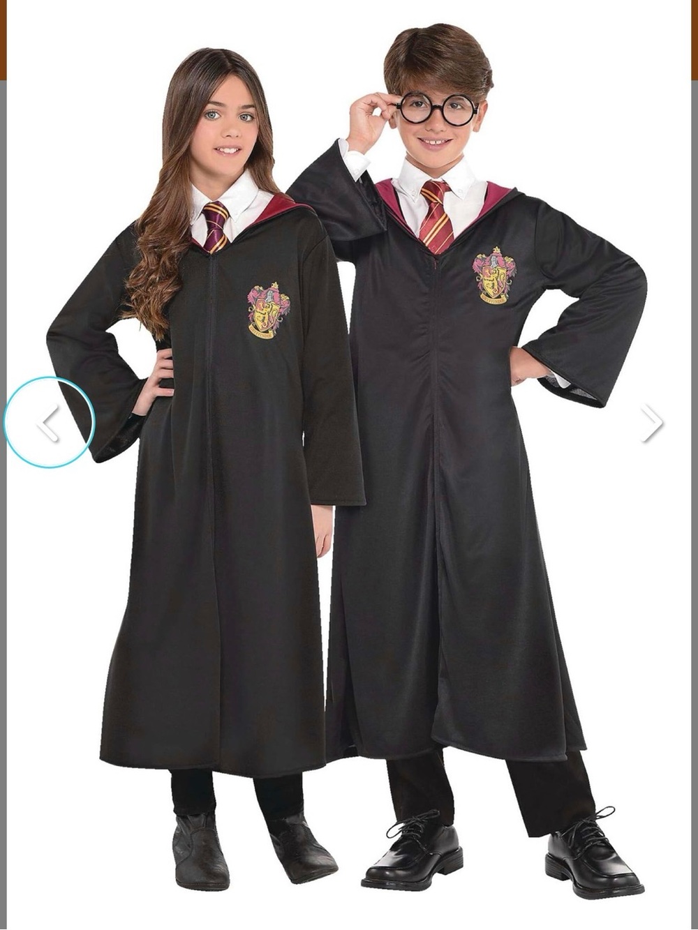 Harry Potter Gryffindor School Robe Kid's Costume sz child L/XL